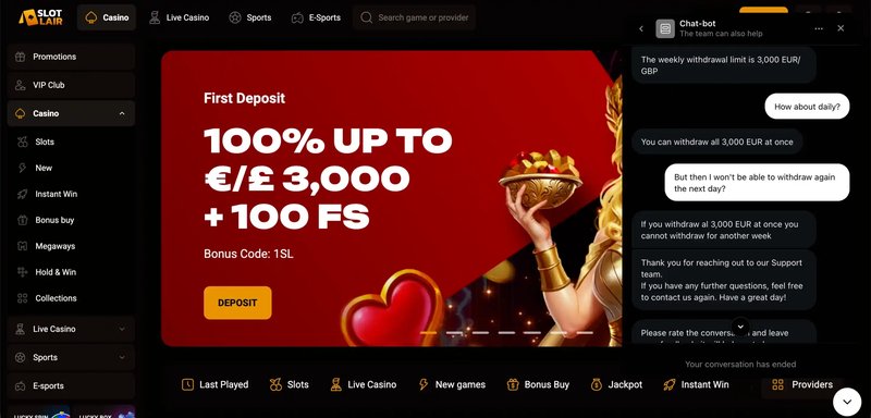 Slotlair Casino: A Fresh Spin on Online Gaming in United Kingdom